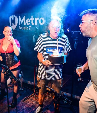 B-Side Band + Zadáci (16. narozeniny Metro Music Baru)